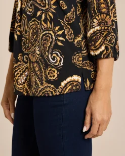 Shirt mit Paisleydruck
