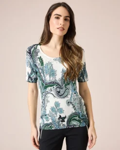 Shirt mit Paisleydruck