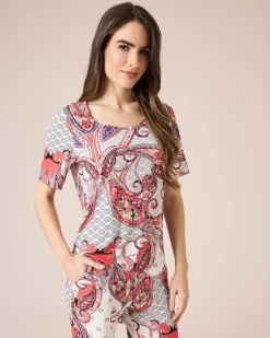 Shirt mit Paisleydruck