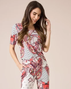 Shirt mit Paisleydruck
