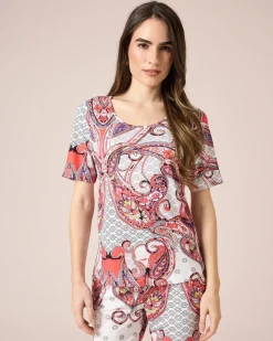 Shirt mit Paisleydruck