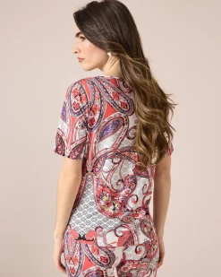 Shirt mit Paisleydruck