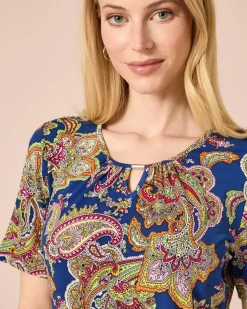 Shirt mit Paisley-Druck