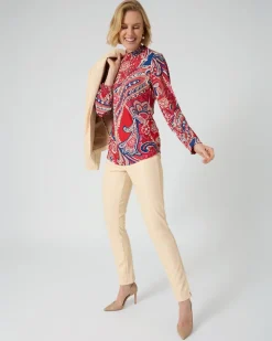 Shirt mit Paisley-Print