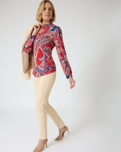 Shirt mit Paisley-Print