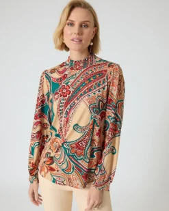 Shirt mit Paisley-Print
