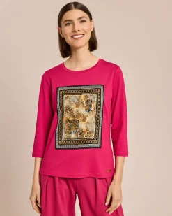 Shirt mit platziertem Druck