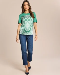 Shirt mit platziertem Druck