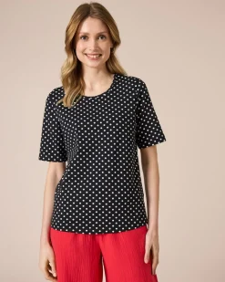 Shirt mit Polka-Dots
