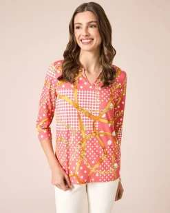 Shirt mit Print-Mix