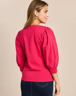 Shirt mit Puffarm
