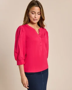 Shirt mit Puffarm