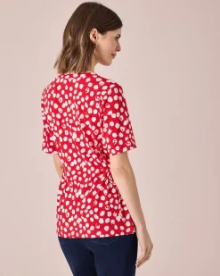 Shirt mit Punktedruck