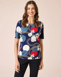 Shirt mit Punkte-Print