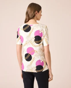 Shirt mit Punkte-Print