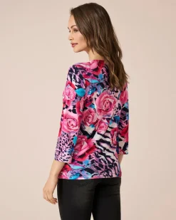 Shirt mit Reißverschluss