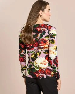 Shirt mit Rosenprint