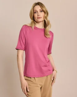 Shirt mit Rüschen