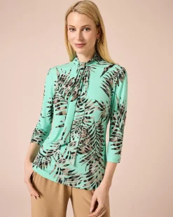 Shirt mit Schluppe