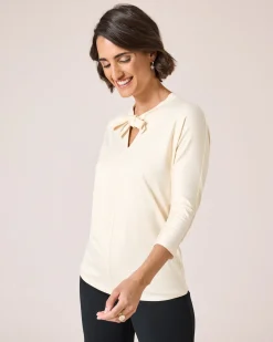 Shirt mit Schluppe