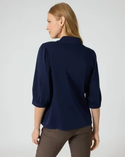 Shirt mit Schluppe