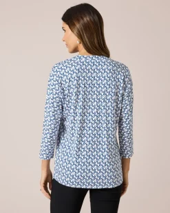Shirt mit Schluppe