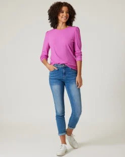 Shirt mit Silberknöpfen