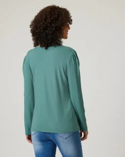 Shirt mit Silberknöpfen