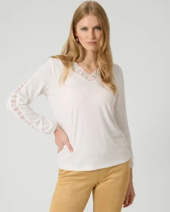 Shirt mit Spitze