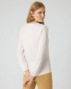 Shirt mit Spitze