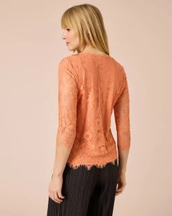 Shirt mit Spitze