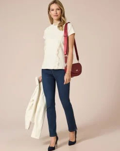 Shirt mit Spitze