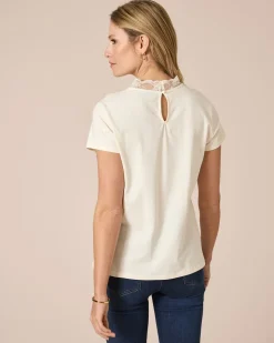 Shirt mit Spitze