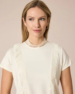 Shirt mit Spitze