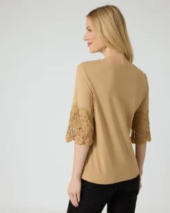 Shirt mit Spitze