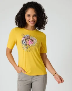 Shirt mit Tigerkopf