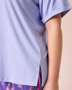 Shirt mit V-Ausschnitt