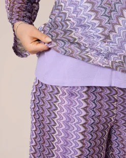 Shirt mit Zickzackmuster