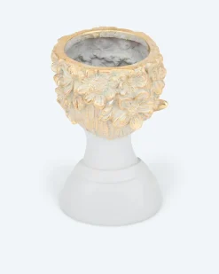 Skulptur-Blumentopf 
