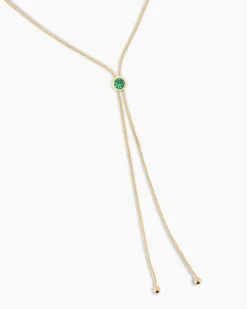 Slider-Collier mit Zirkonia