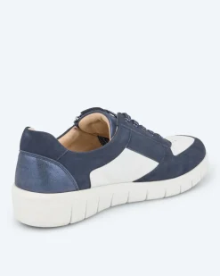 Sneaker in Bicolor-Optik