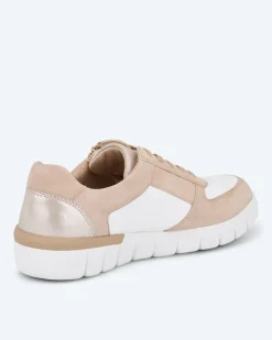 Sneaker in Bicolor-Optik