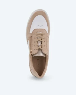 Sneaker in Bicolor-Optik