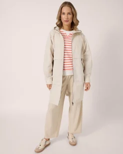 Sommerparka mit Kapuze