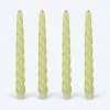 Stabkerzen Glossy, 4tlg.