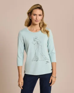 Statementshirt Modeskizze