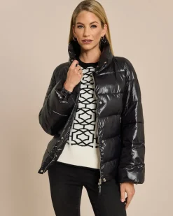 Steppjacke im Cape-Stil