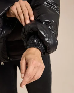 Steppjacke im Cape-Stil