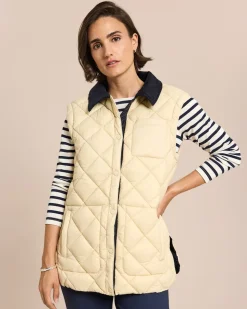 Steppjacke mit abnehmbaren Ärmeln