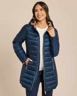 Steppjacke mit Fake Down Füllung